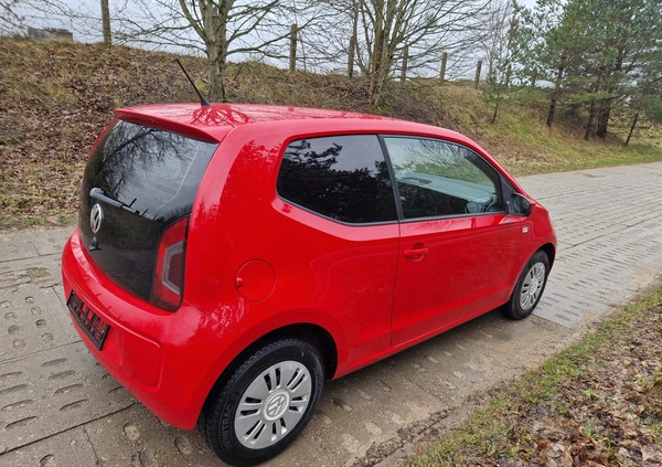 Volkswagen up! cena 15900 przebieg: 195211, rok produkcji 2014 z Mrągowo małe 121